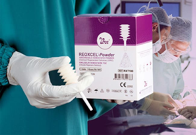 Reoxcel Powder Hemostatik Toz Kanama Durdurucu, Hemostat