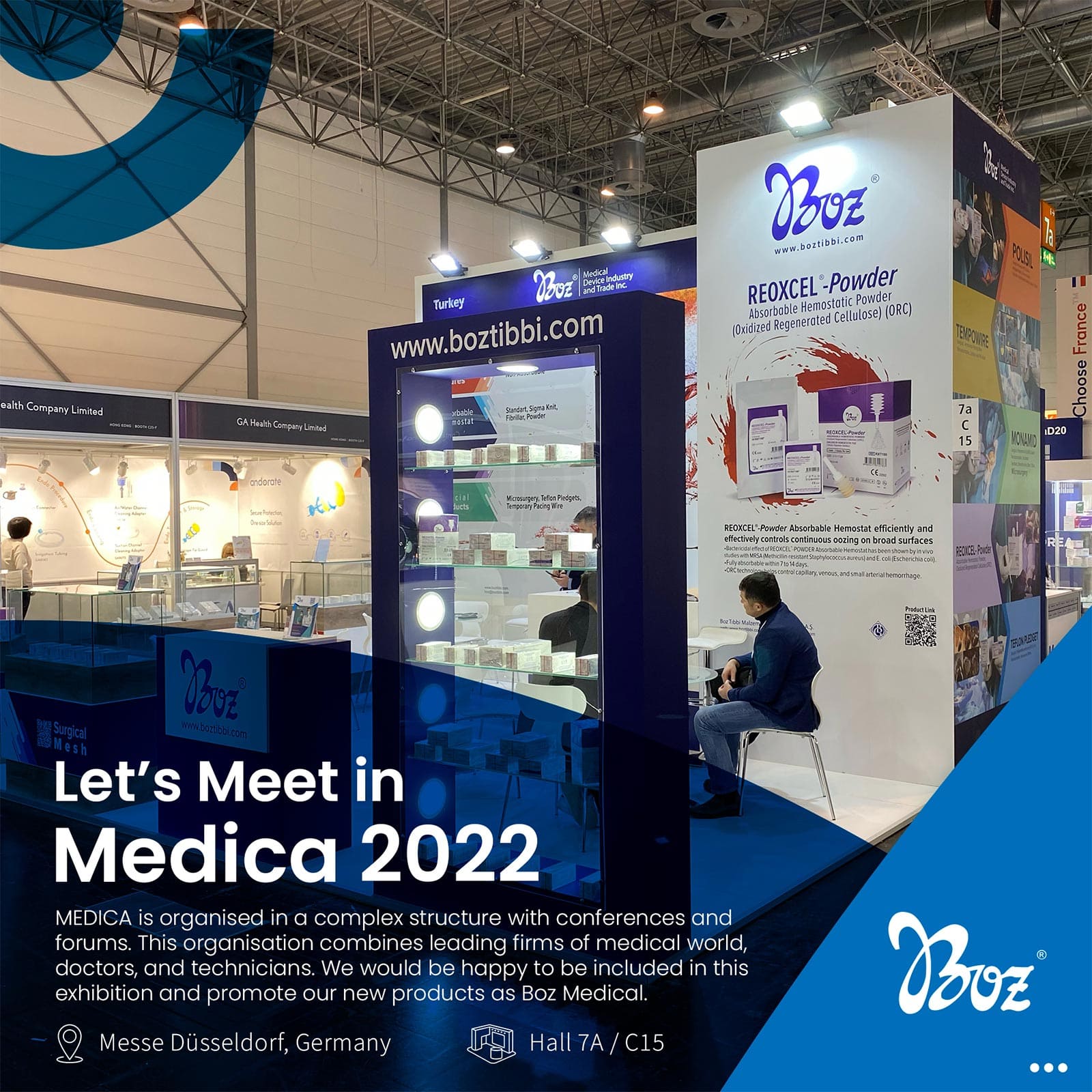 Let's Meet in Medica 2022 - Boz Medical